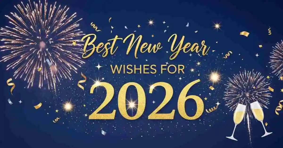 50+ Best new year wishes for 2026 to Share with Loved Ones