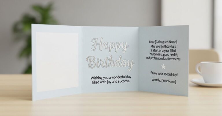 50+ Birthday Wishes for Colleague: Simple Messages to Impress