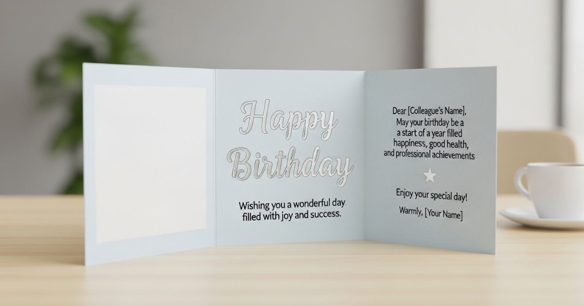 50+ Birthday Wishes for Colleague: Simple Messages to Impress