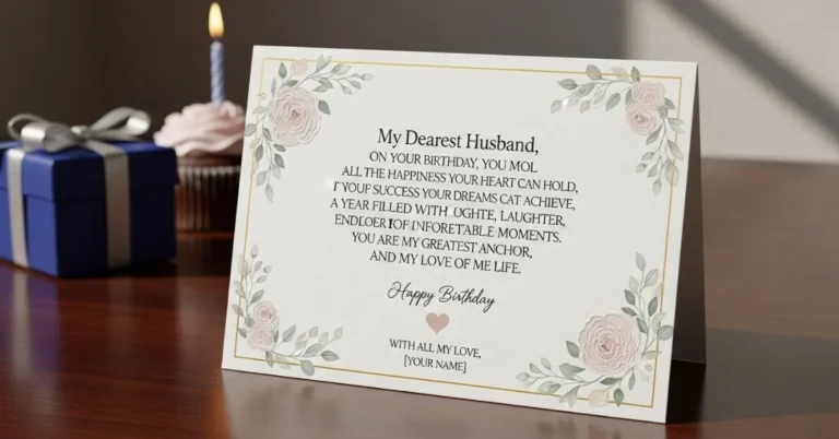 50+ Heartfelt birthday wishes for husband he'll truly love