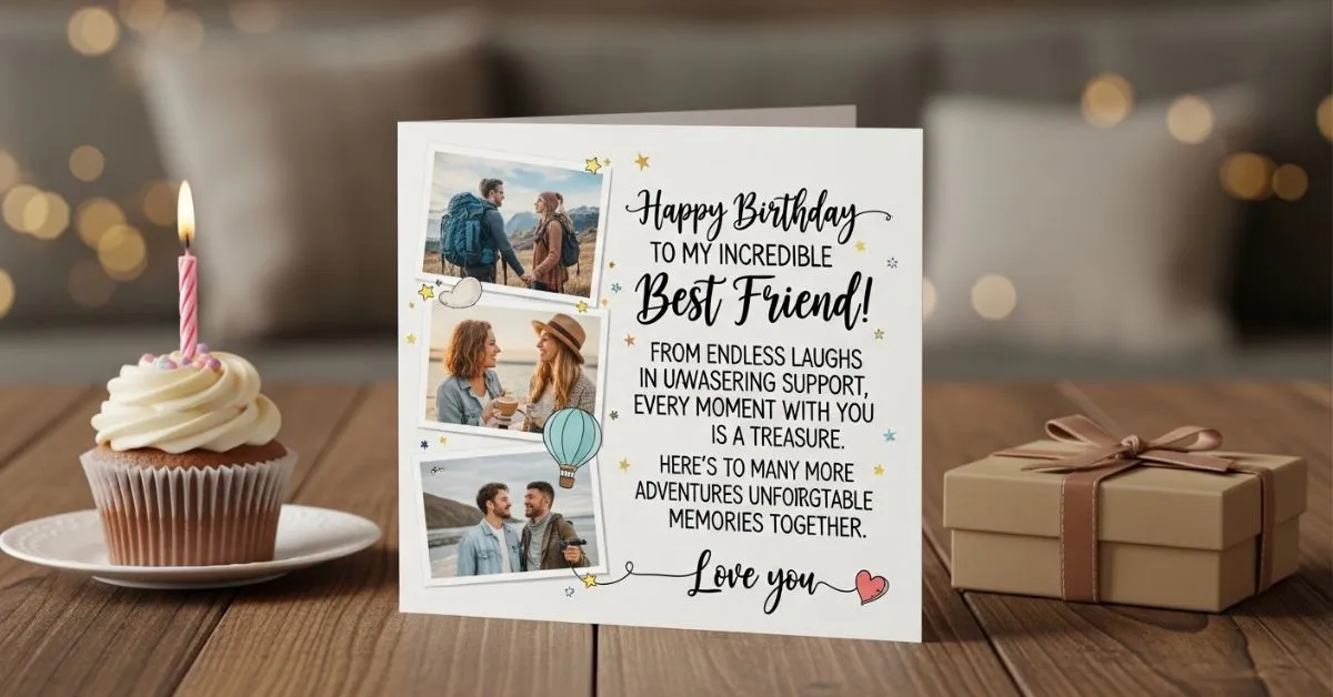 60+ Birthday Wishes for Best Friend: Heartfelt & Unique Ideas