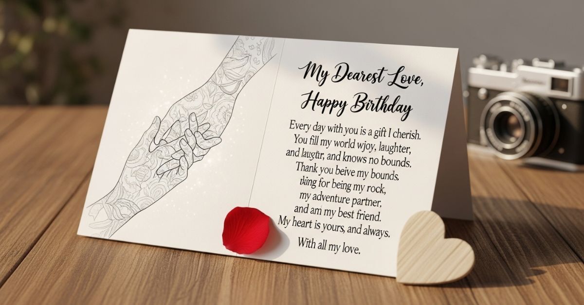 60+ Heart touching birthday wishes for boyfriend to melt him