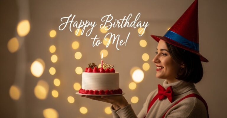 70+ Birthday Wishes for Me: Short and Sweet Lines for Myself