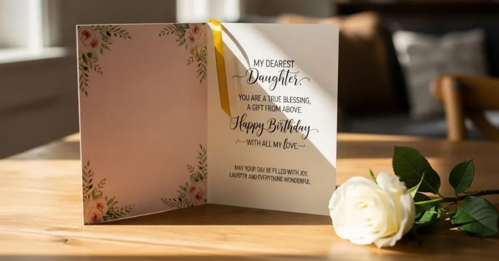 Birthday Sayings for Daughters to Show She's a Blessing