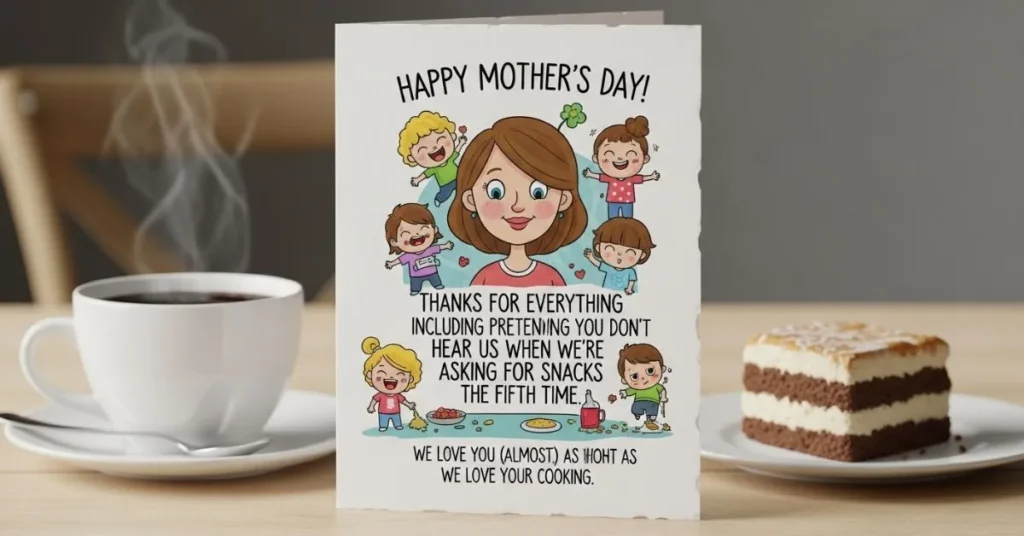 Funny Mothers Day Wishes to Make Her Smile