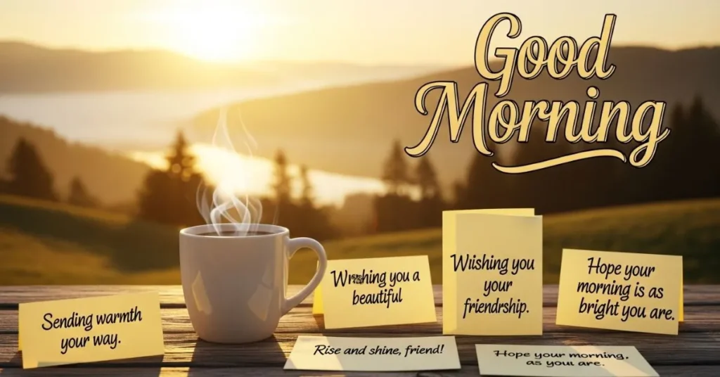 Heart Touching Good Morning Messages for Friends