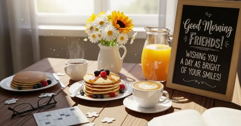 Good Morning Wishes for Friends to Brighten Every Day