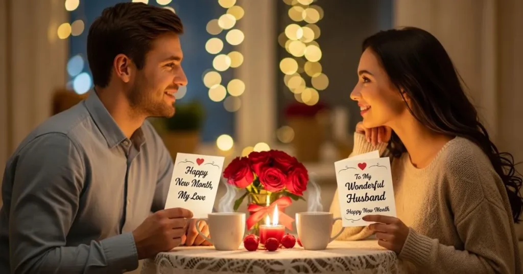 Happy New Month Messages For Husband/Wife