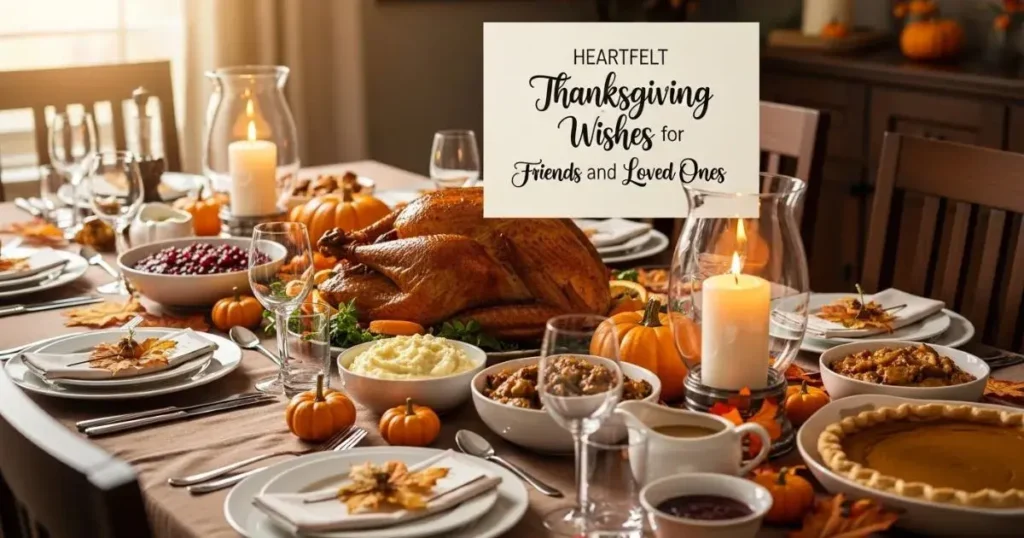 Heartfelt Thanksgiving Wishes for Friends and Loved Ones