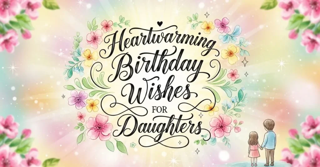Heartwarming Birthday Wishes for Daughters