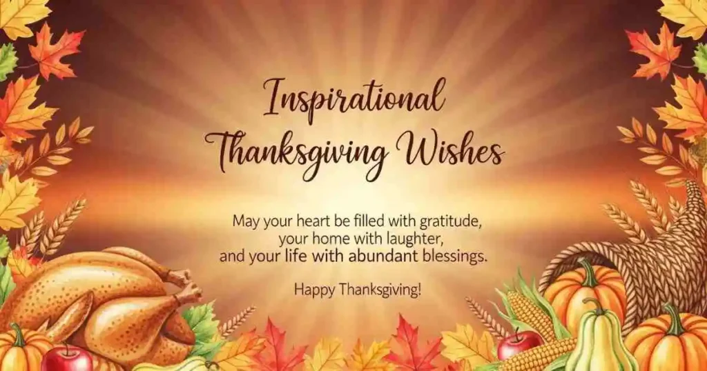 Inspirational Thanks giving Wishes to Spread Positivity