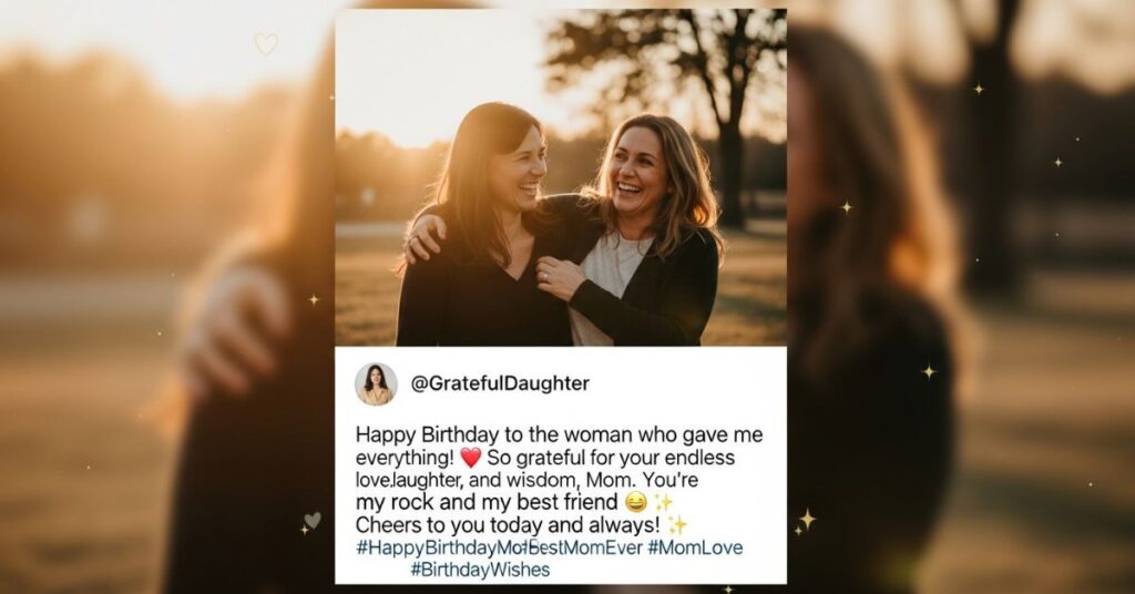Instagram Birthday Captions for Mother
