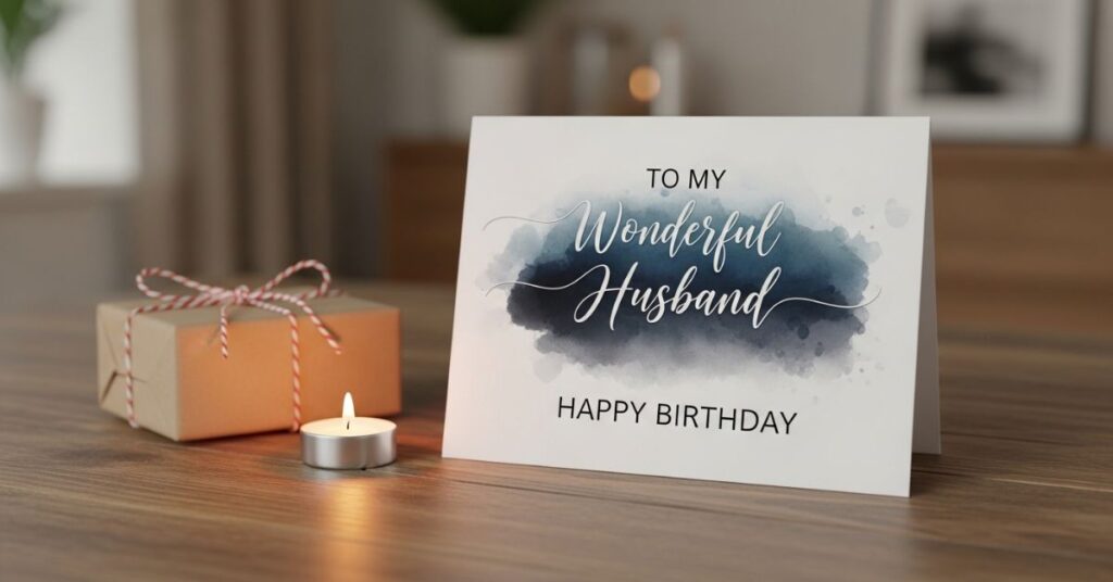 Short and Simple Birthday Wishes for Husband