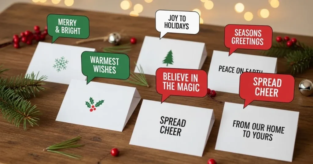 Short Christmas Wishes for Cards and Text Messages