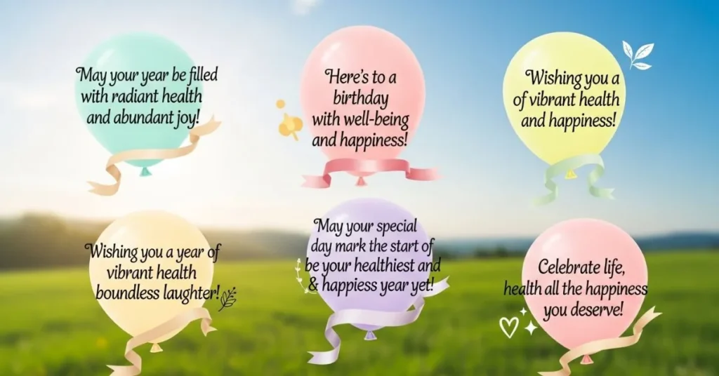 Short Inspirational Birthday Quotes for Health and Joy