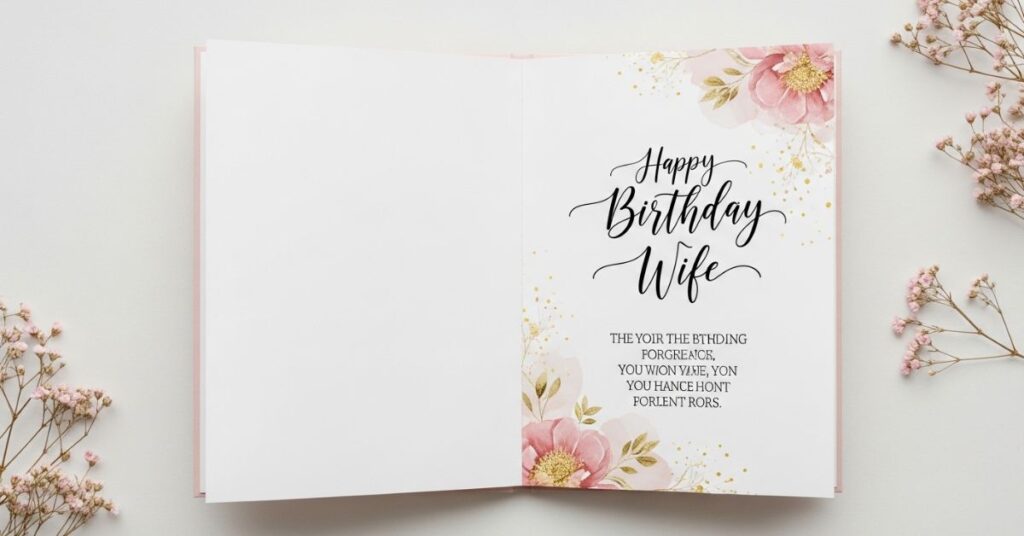 What to Write in Your Wife’s Birthday Card