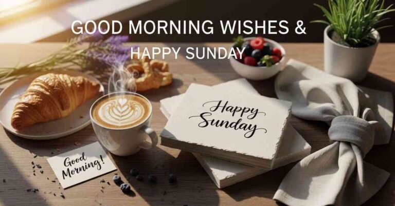 60 good morning wishes happy sunday bright messages and ideas 1 1 60+ Good Morning Wishes Happy Sunday: Bright Messages & Ideas