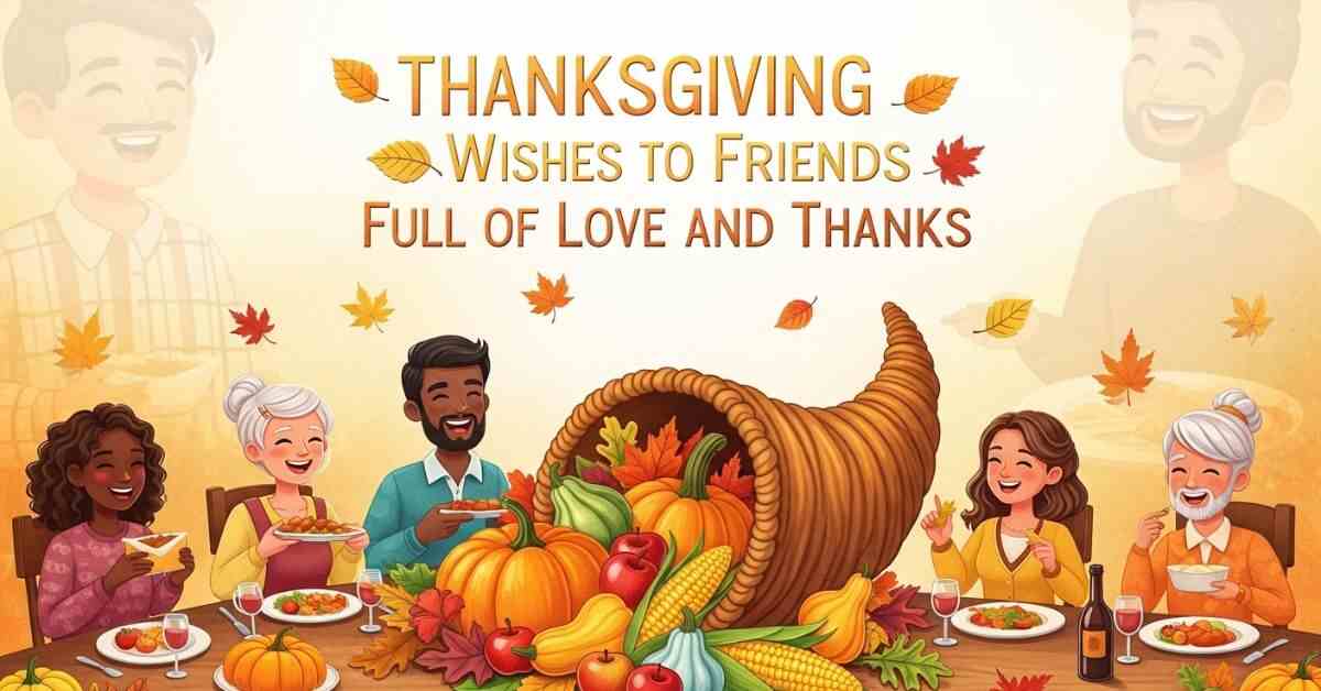60 thanksgiving wishes to friends full of love and thanks 1 60+ Thanksgiving Wishes to Friends Full of Love and Thanks