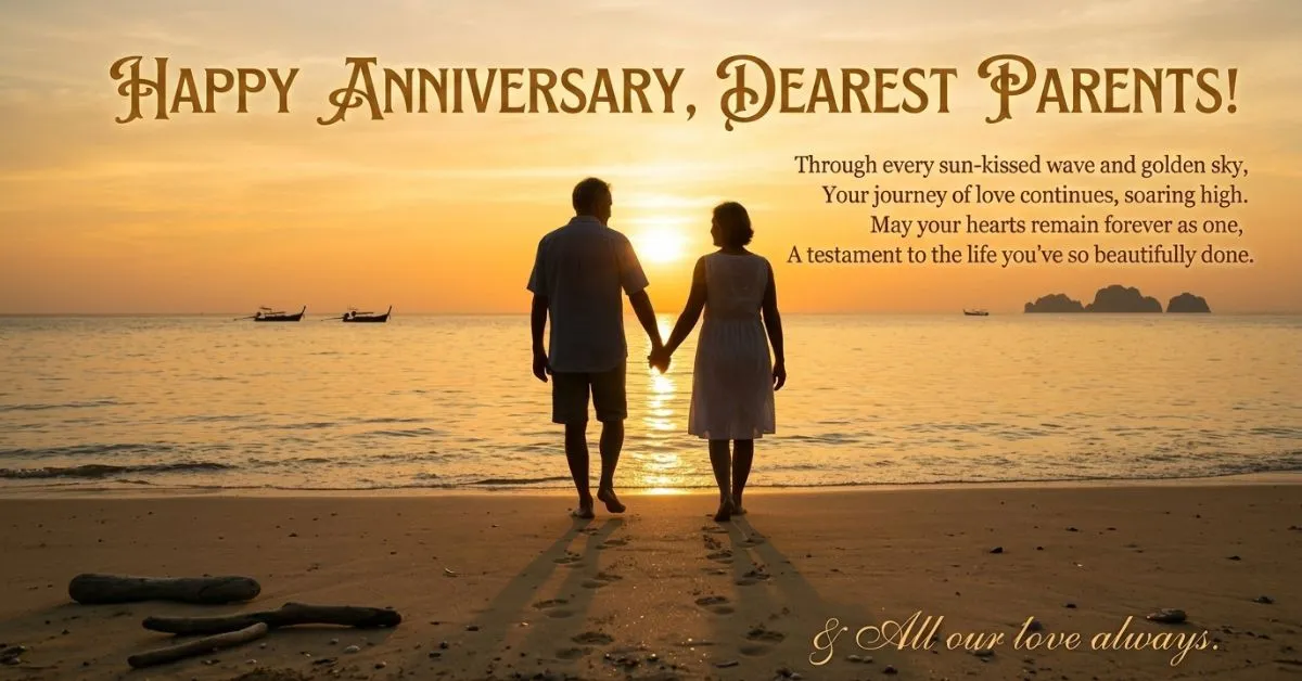 90+ Heart Touching Anniversary Wishes for Parents & Love
