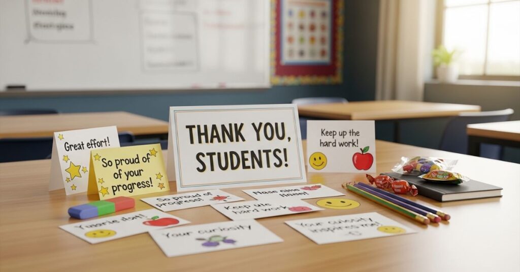 appreciation messages and thank you notes for students Appreciation Messages and Thank You Notes for Students