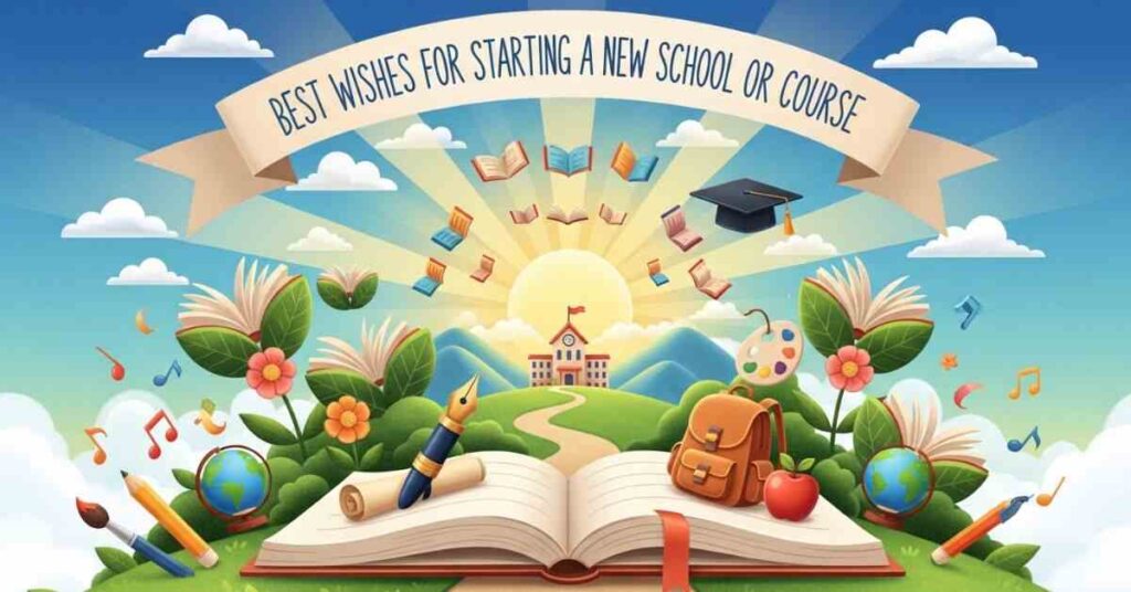 best wishes for starting a new school or course 1 Best Wishes for Starting a New School or Course