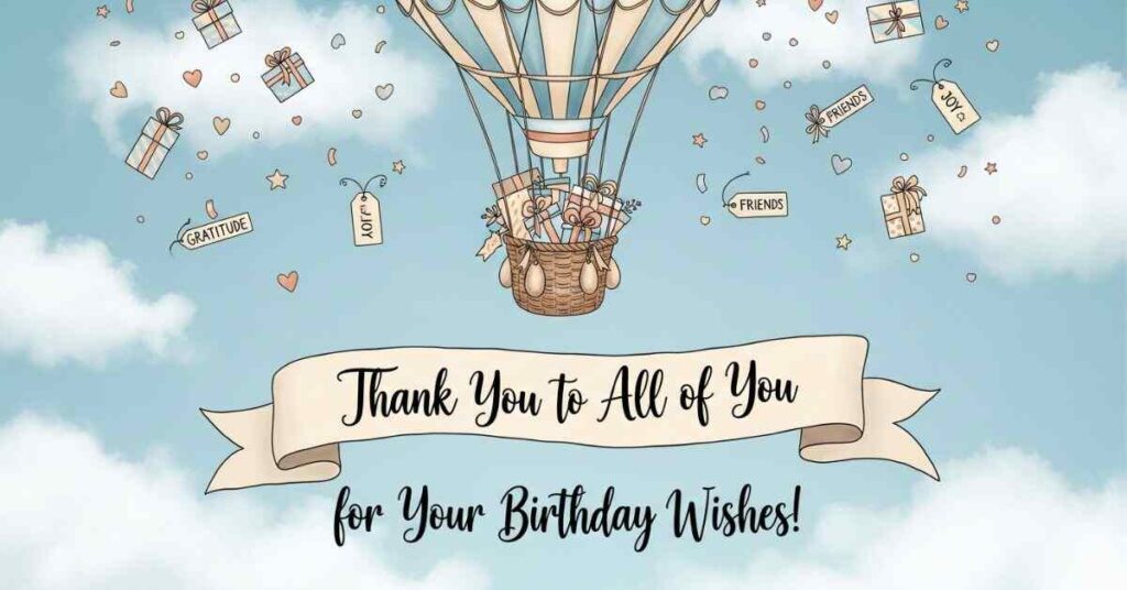 creative message ideas for thank you to all of you for birthday wishes 1 Creative Message Ideas for Thank You to All of You for Birthday Wishes
