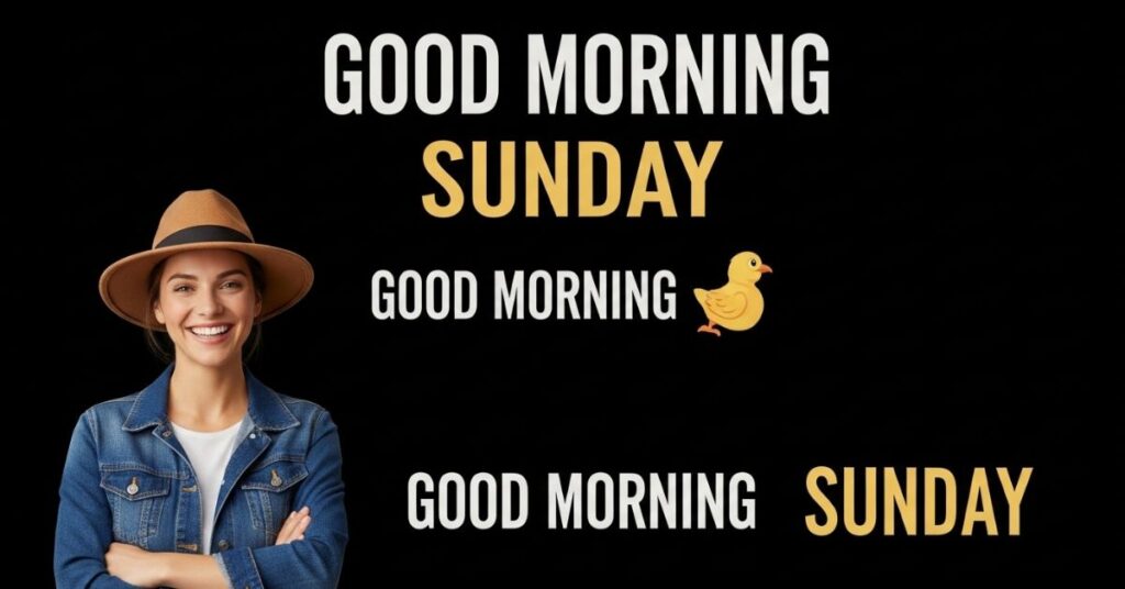 funny and humorous good morning sunday messages Funny and Humorous Good Morning Sunday Messages