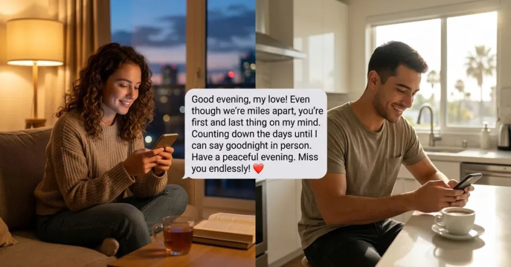 Good Evening Messages for Long Distance Relationships