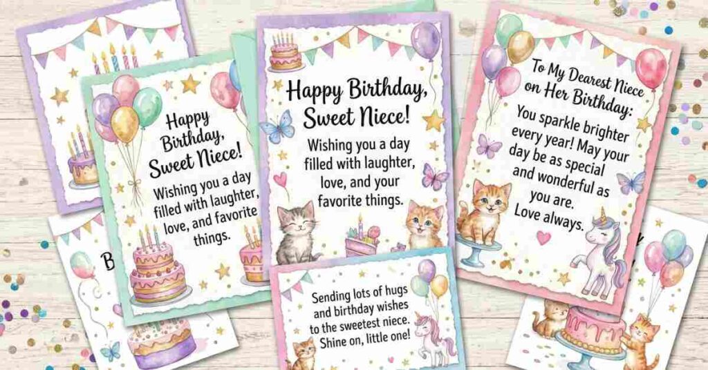 Sweet Birthday Wishes for Nieces