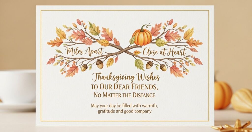 thanksgiving wishes to friends for long distance friendships Thanksgiving Wishes to Friends for Long-Distance Friendships