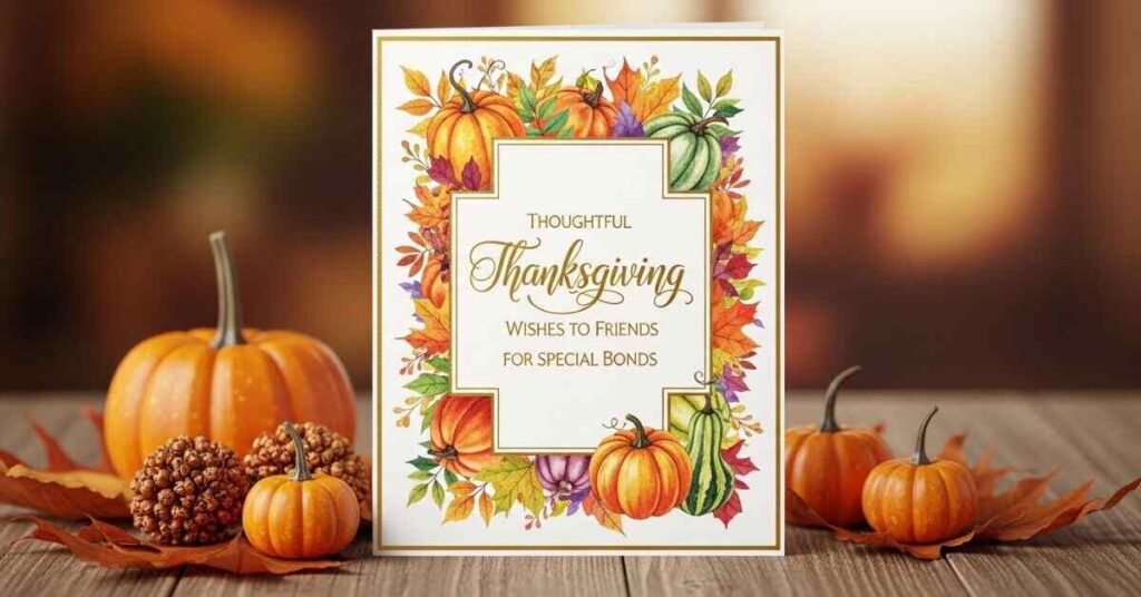 thoughtful thanksgiving wishes to friends for special bonds 1 Thoughtful Thanksgiving Wishes to Friends for Special Bonds