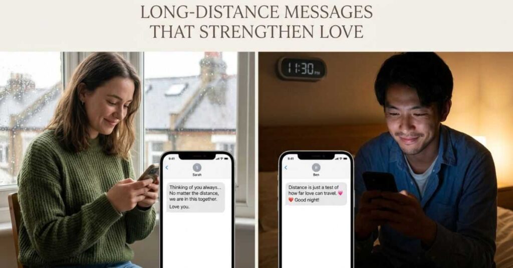 Long-Distance Messages That Strengthen Love