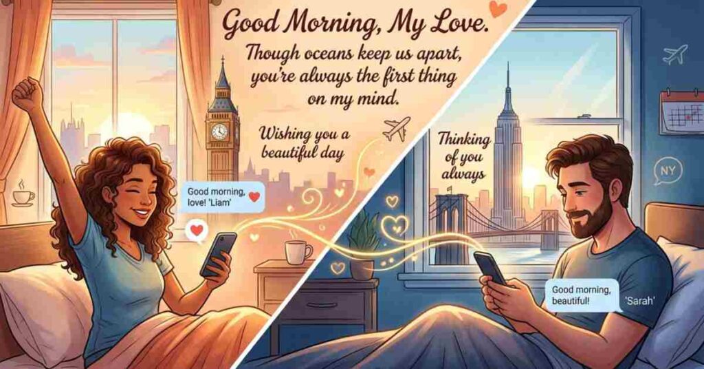 meaningful morning wishes for long distance relationships 1 Meaningful Morning Wishes for Long-Distance Relationships