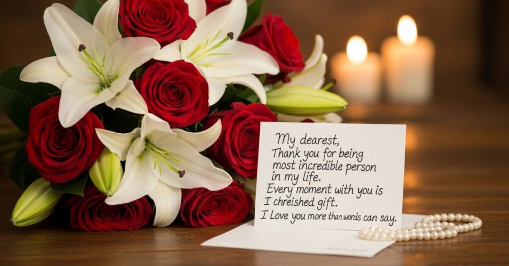 romantic thank you lines for your special someone Romantic Thank You Lines for Your Special Someone