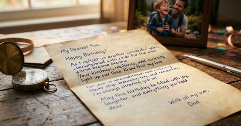 70 birthday message for my son loving words hell treasure 1 70+ Birthday Message for My Son: Loving Words He'll Treasure