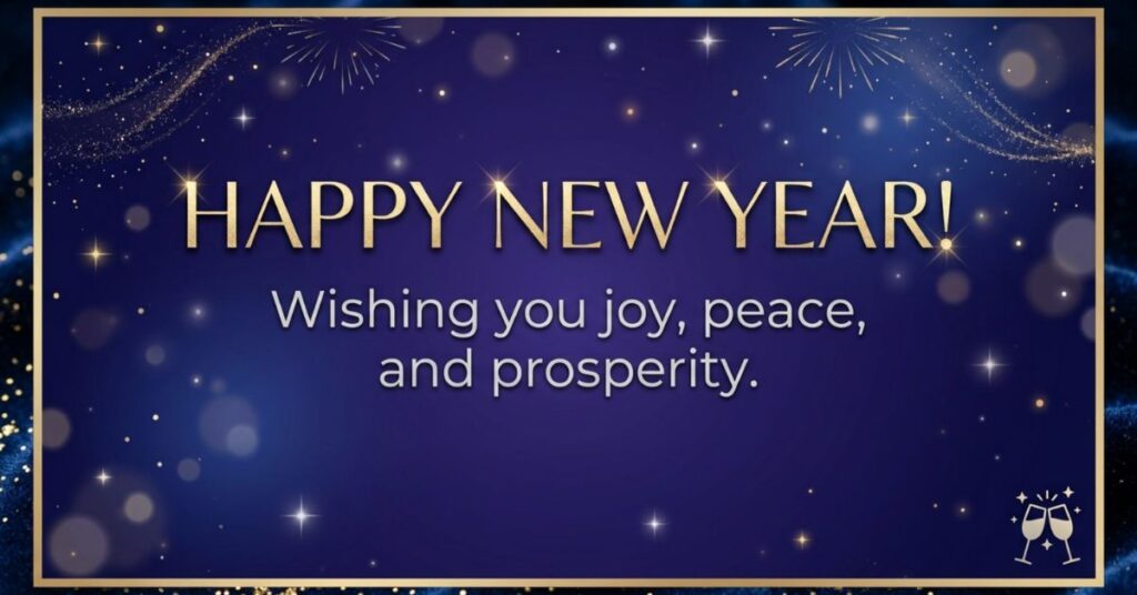 short and simple new year greetings Short and Simple New Year Greetings