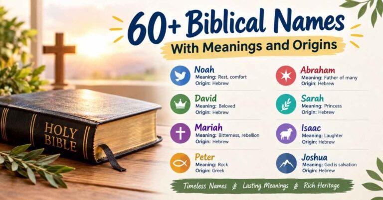 60biblical names with meanings and origins 1 60+Biblical Names With Meanings and Origins